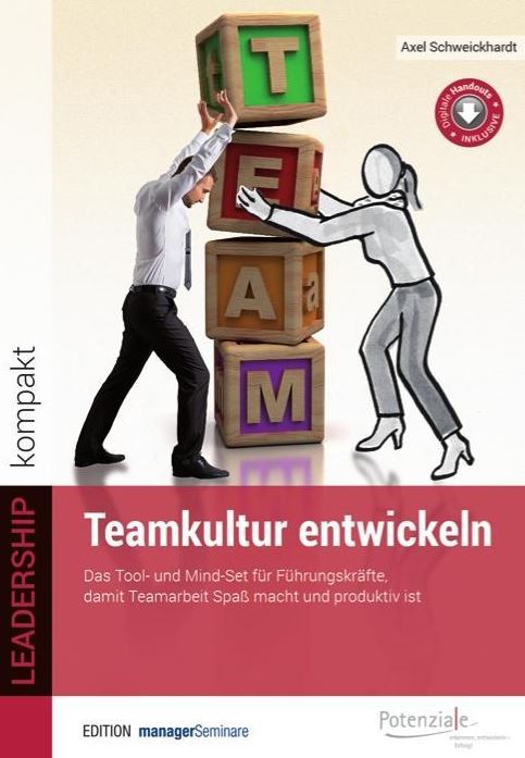 Teamkultur entwickeln von Axel Schweickhardt - Buchcover