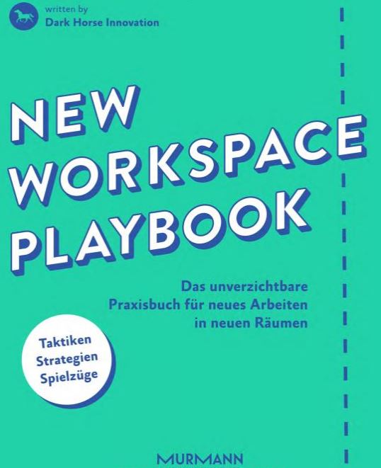 New Workspace Playbook Buchcover - Räume für New Work konkret gestalten
