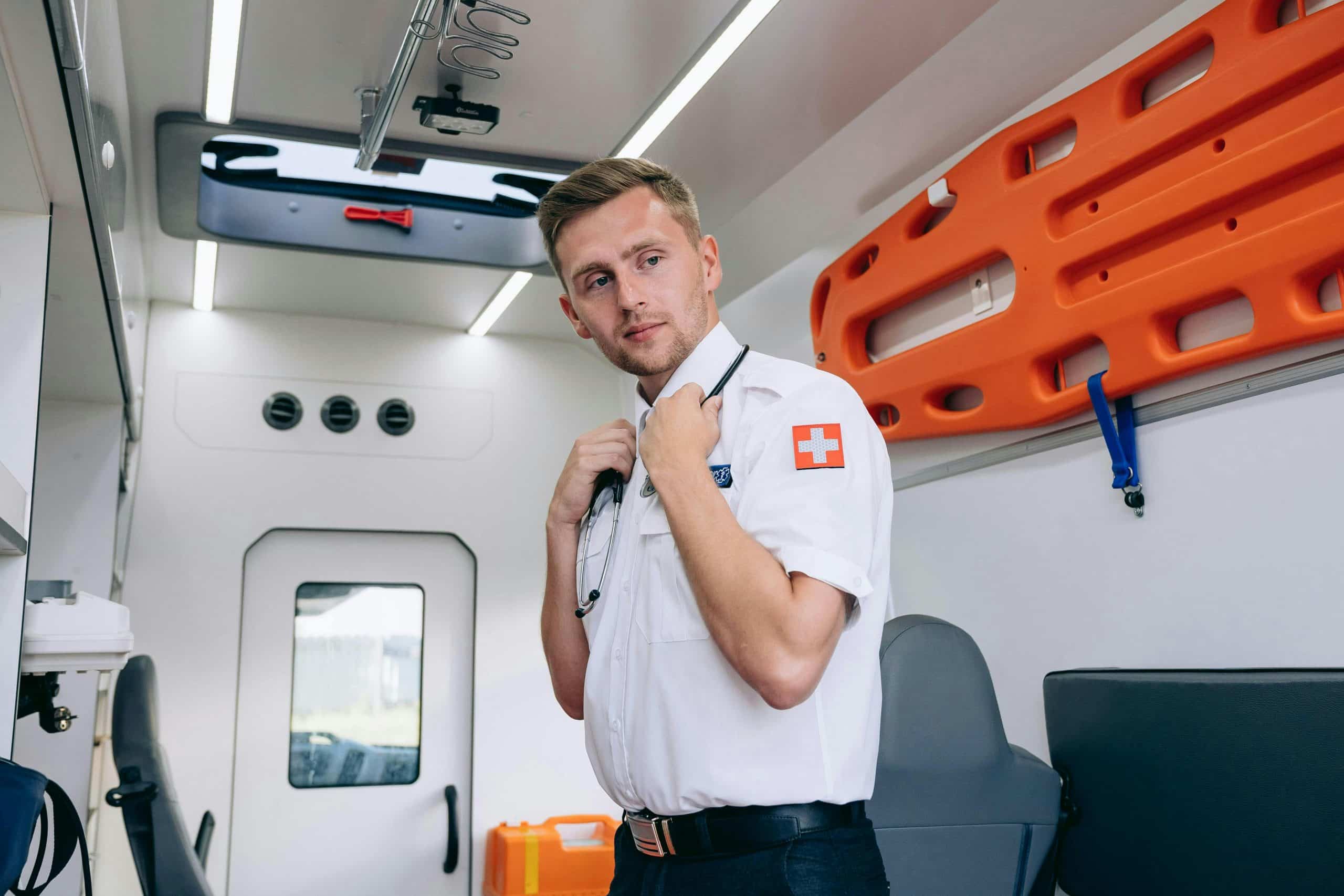 Expertise - Notfallsanitäter im Rettungswagen