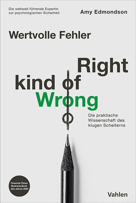 COVER Wertvolle Fehler Praktische Wissenschaft des klugen Scheiterns Edmondson 2024